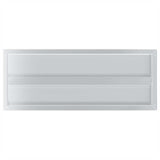 Wall Shelves 2 pcs 75x30 cm Silver Stainless Steel 30282
