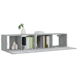 2 Piece TV Cabinet Set Grey Sonoma Engineered Wood 3120279