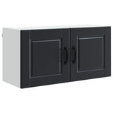 Wall Cabinet PORTO Black 80 x 31 x 40 cm Engineered Wood 885286
