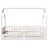 Kids Bed Frame with Drawers without Mattress 90x190 cm Single Solid Wood 3302039