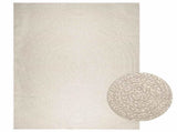 Rug ZIZUR Cream 240x340 cm Jute Look Indoor and Outdoor 4010383