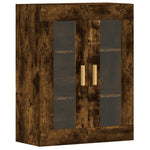 Wall Mounted Cabinets 2 pcs Smoked Oak Engineered Wood 3197902