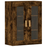 Wall Mounted Cabinets 2 pcs Smoked Oak Engineered Wood 3197902