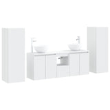 Bathroom Furniture Set 5 pcs White 33 x 34.5 x 100 cm 3405983