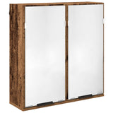 Bathroom Furniture Set 3 pcs Old Wood Engineered Wood 3415648