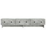 TV Cabinet Concrete Grey 147 x 34.5 x 30 cm Engineered Wood 894018
