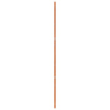 Barn Door Wax brown 100 x 2.5 x 208 cm Solid Pine Wood 42047145