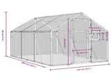 Aviary Anthracite 1.79x3x1.85 m Aluminium 3155802