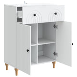 Sideboard with Drawer White 66 x 34.5 x 90 cm Engineered Wood 894175