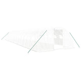 Greenhouse with Steel Frame White 64 m 16x4x2 m 3188078