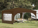 Pop-up Party Tent 290 x 290 x 245 cm Taupe 42019861