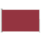 ZNTS Patio Retractable Side Awning 180x300 cm Red 313404