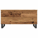 ZNTS Coffee Table Old Wood 90x44.5x45 cm Engineered Wood 857442