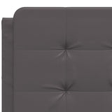 Bed Frame without Mattress "Zadar" Grey 140x200 cm Faux Leather 3208187