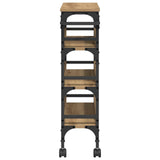 Kitchen Trolley Artisan Oak 53 x 20 x 76 cm Engineered Wood 883023