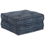 Modular Sofa Indigo Print 70 x 70 x 36 cm Fabric 4019063