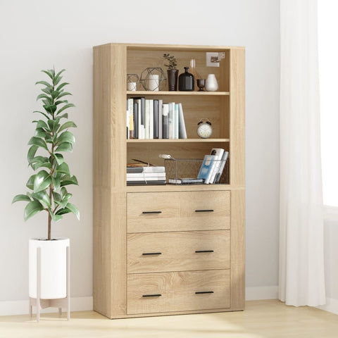 Highboard Sonoma Oak Engineered Wood 3185394