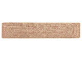 Rug Runner MARSA Yellow 80 x 350 cm Polyester and PVC 42023218