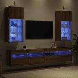 Wall-mounted TV Cabinets 2 pcs Artisan Oak 40.5 x 30 x 90 cm 882957