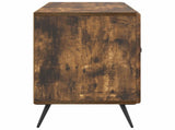 TV Cabinet Smoked Oak 99 x 34.5 x 50 cm Engineered Wood 895640