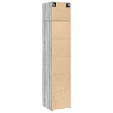 Slim Storage Cabinet Grey Sonoma 45x42.5x225 cm Engineered Wood 3281292