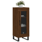 Sideboard Brown Oak 34.5x34x90 cm Engineered Wood 828827