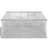 Reinforced Aluminium Greenhouse with Base Frame 7.55 m 41319