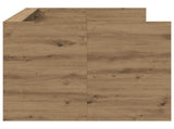 Bed Frame with Storage Artisian Oak 80 x 200 cm Engineered Wood 3429644