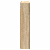Bathroom Mirror Cabinet with Shelf Sonoma Oak 80 x 14.5 x 70 cm 889105