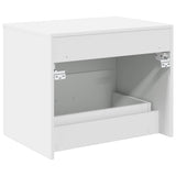 Wall-Mounted Bathroom Cabinet White 62.5 x 44.5 x 50 cm 890326