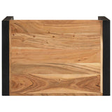 Nesting Tables 3 pcs Solid Wood 321552