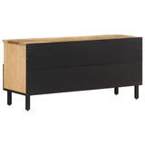 TV Cabinet 100x33x46 cm Solid Wood Mango 358230
