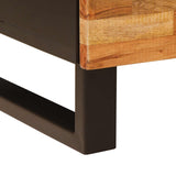 Bedside Cabinet 2 pcs Brown 40 x 33 x 46 cm Solid Mango Wood 4018295