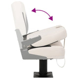 Foldable Boat Seat 2 Set Low Backrest 3284296