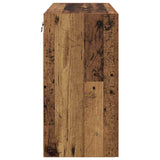 Wall-Mounted Cabinet 60 x 31 x 60 cm Engineered Wood Old Wood 879549