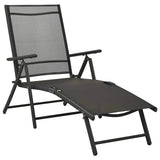 10 Piece Garden Dining Set Black and Anthracite 3070645