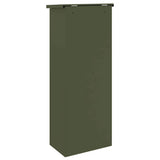 Parcel Drop Box Olive green 44.5 x 29 x 110.5 cm Steel 874929