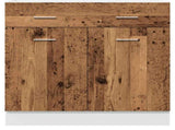 Drawer Bottom Cabinet Lyon Old Wood 80x46x81.5 cm Engineered Wood 856092