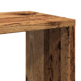Book Cabinet/Room Divider Old Wood 100x24x124.5 cm 856744