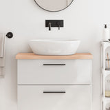 Bathroom Countertop 80x30x cm Untreated Solid Wood 3156018