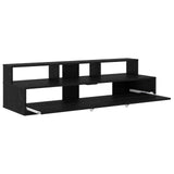 Studio Desk Black Oak 152 x 42.5 x 36 cm Engineered Wood 8006717