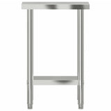 Kitchen Work Table 55x30x85 cm Stainless Steel 376450