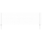 Fence and Post Silver 0.8 x 10 m Steel 3336170