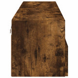 TV Wall Cabinets 2 pcs Smoked Oak 60x30x30 cm Engineered Wood 836863