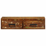 ZNTS Wall-mounted TV Cabinet 80x30x19 cm Solid Wood Reclaimed 4017462