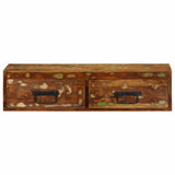 ZNTS Wall-mounted TV Cabinet 80x30x19 cm Solid Wood Reclaimed 4017462
