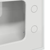Cat House Gloss White 51 x 30 x 52 cm Engineered Wood 8000657