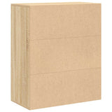 Book Cabinet Sonoma Oak 60x30x71.5 cm Engineered Wood 860312