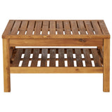 Coffee Table 65x65x35 cm Solid Acacia Wood 316292