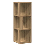 Corner Cabinet Artisan Oak 33x33x100 cm Engineered Wood 856721